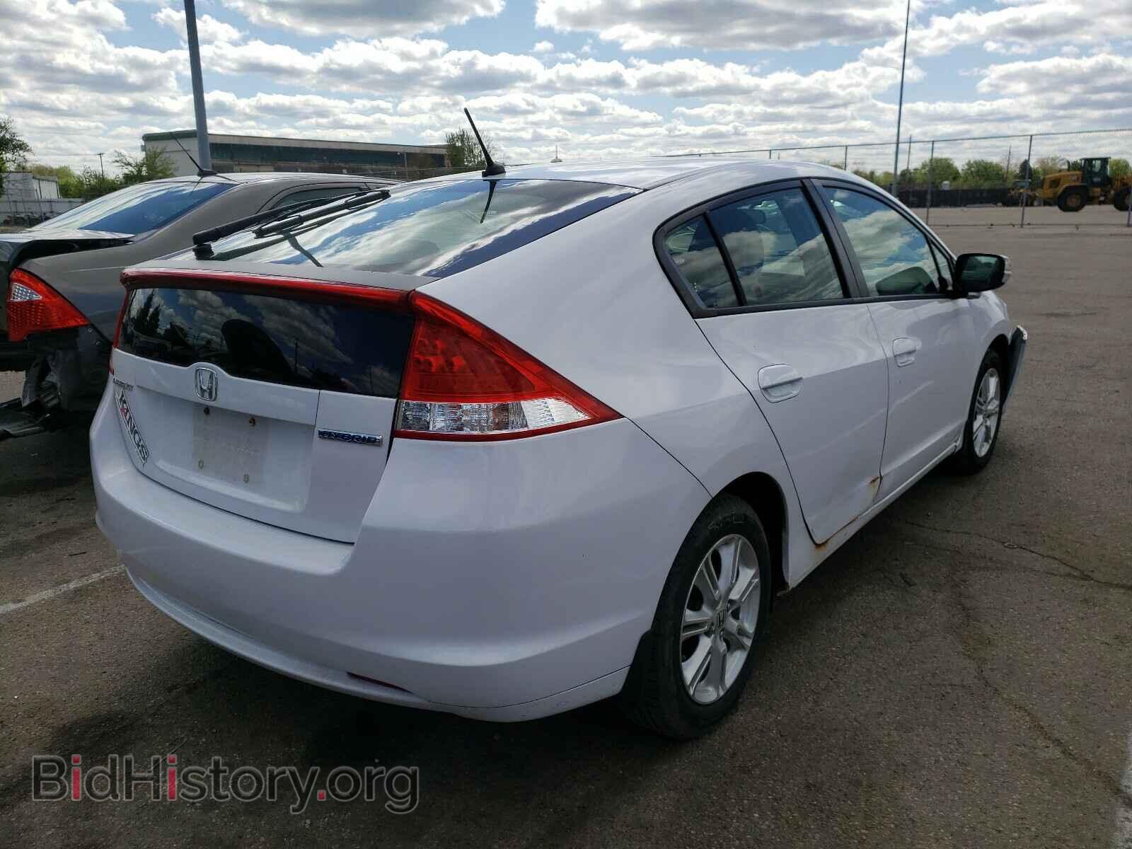 2010 HONDA INSIGHT - VIN: JHMZE2H71AS021725 - Фото 4