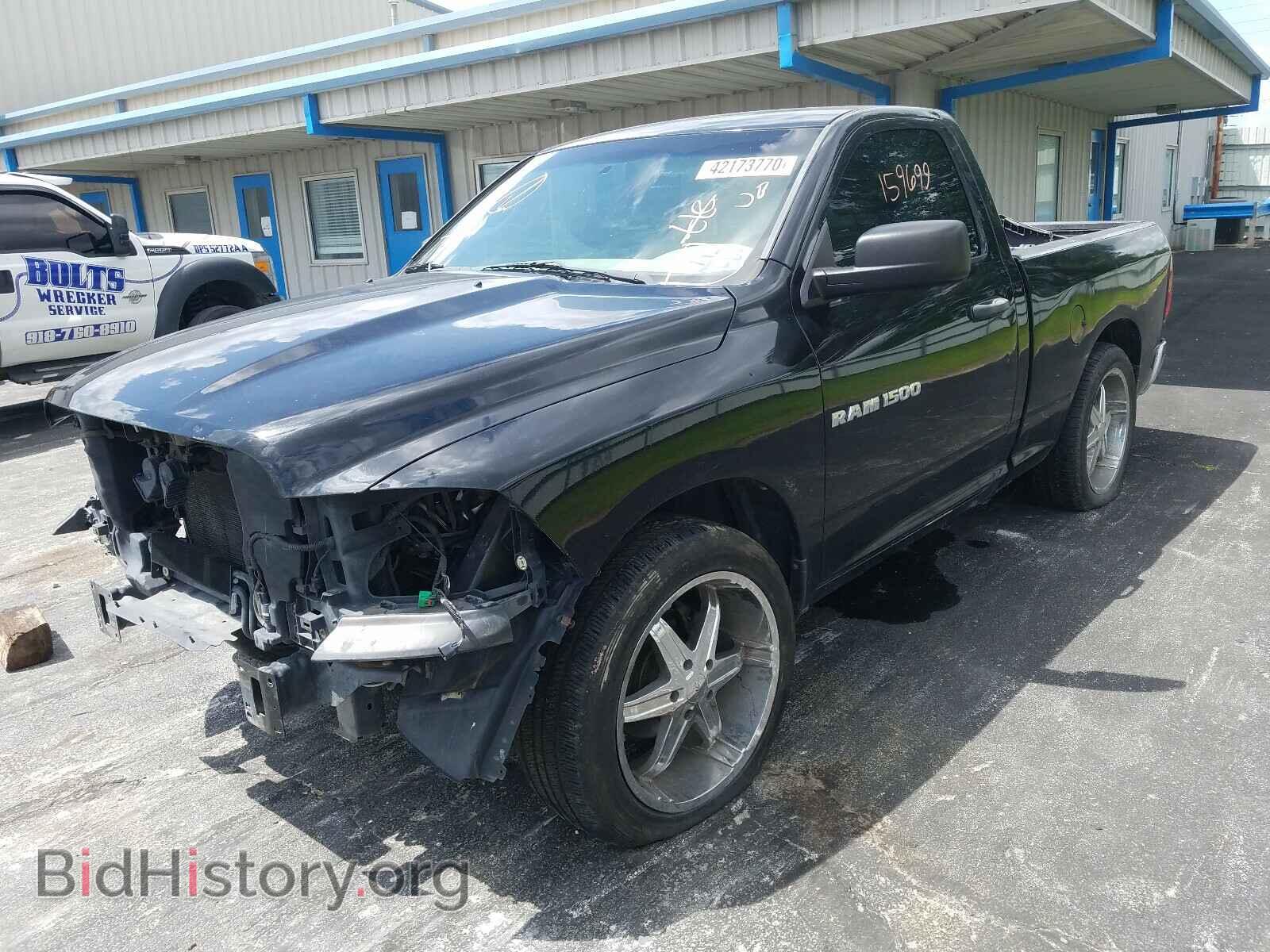 2012 DODGE RAM 1500 - VIN: 3C6JD6AK0CG101378 - Фото 2