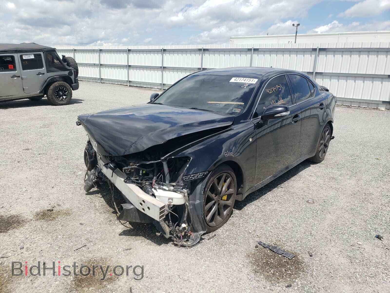 2011 LEXUS IS - VIN: JTHCE5C23B5000569 - Фото 2