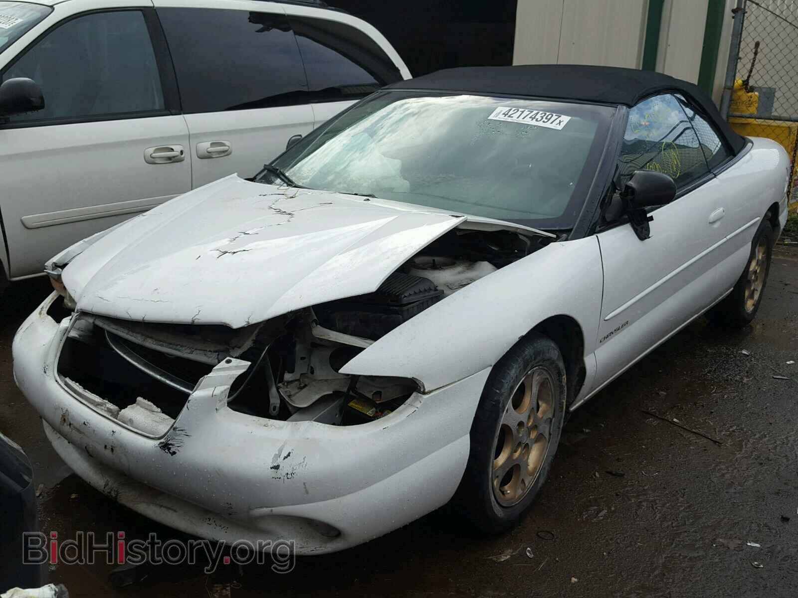 1999 CHRYSLER SEBRING - VIN: 3C3EL55H0XT547831 - Фото 2