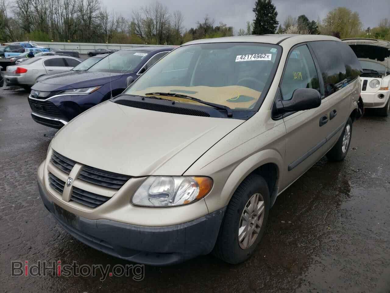 2007 DODGE CARAVAN - VIN: 1D4GP25B77B107189 - Фото 2