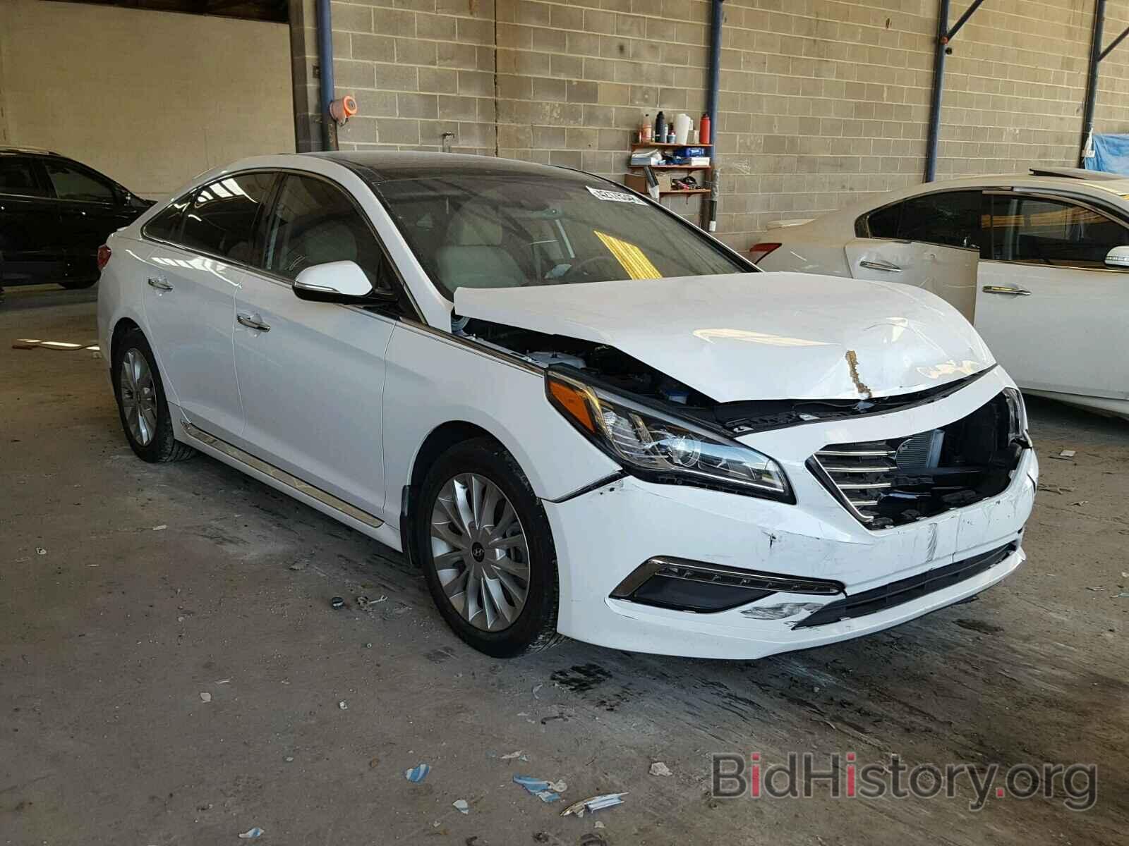 Photo 5NPE34AF6FH037055 - HYUNDAI SONATA 2015