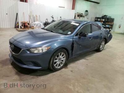 2014 Mazda 6 6 Sport, blue — VIN JM1GJ1U60E1136842, Copart