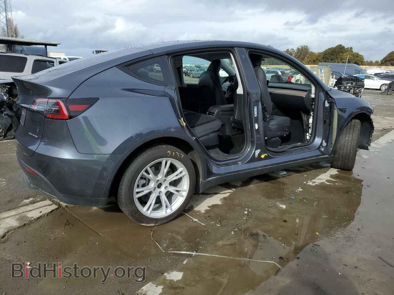 2021 TESLA MODEL Y - VIN: 5YJYGDEE7MF215375 - Фото 3