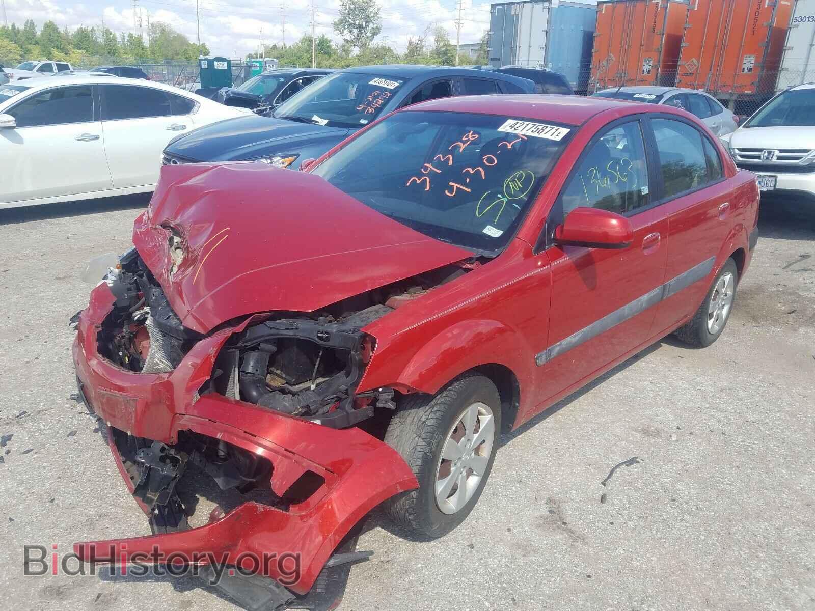 2008 KIA RIO - VIN: KNADE123986328104 - Фото 2
