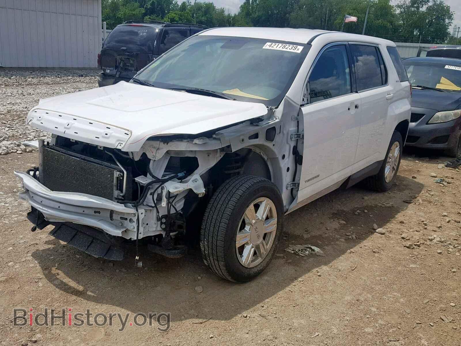 2015 GMC TERRAIN - VIN: 2GKALMEK3F6221593 - Фото 2