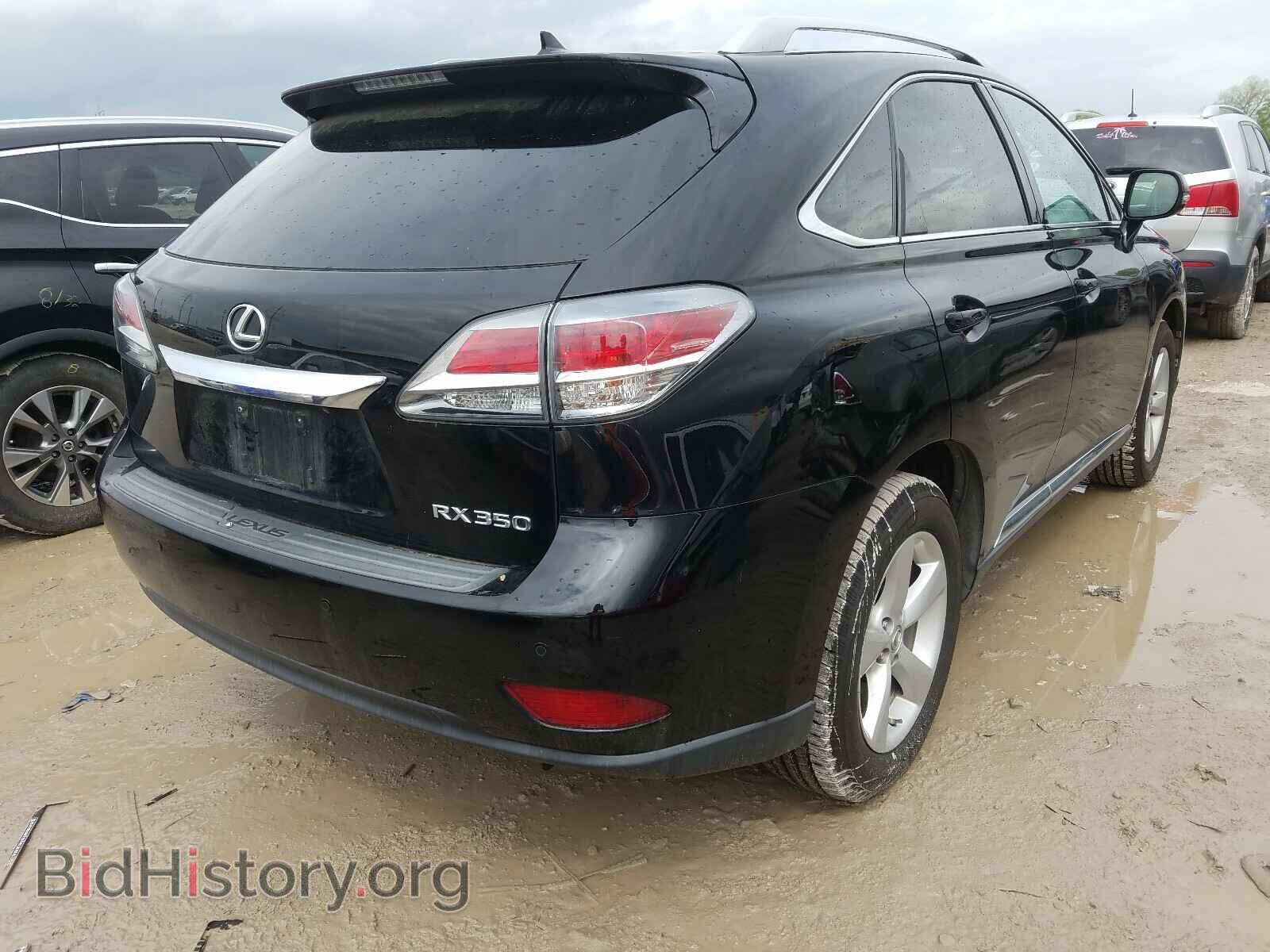 2013 LEXUS RX350 - VIN: 2T2BK1BA4DC163644 - Фото 4
