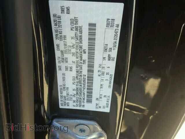 2014 FORD ESCAPE - VIN: 1FMCU0F71EUD29212 - Фото 10