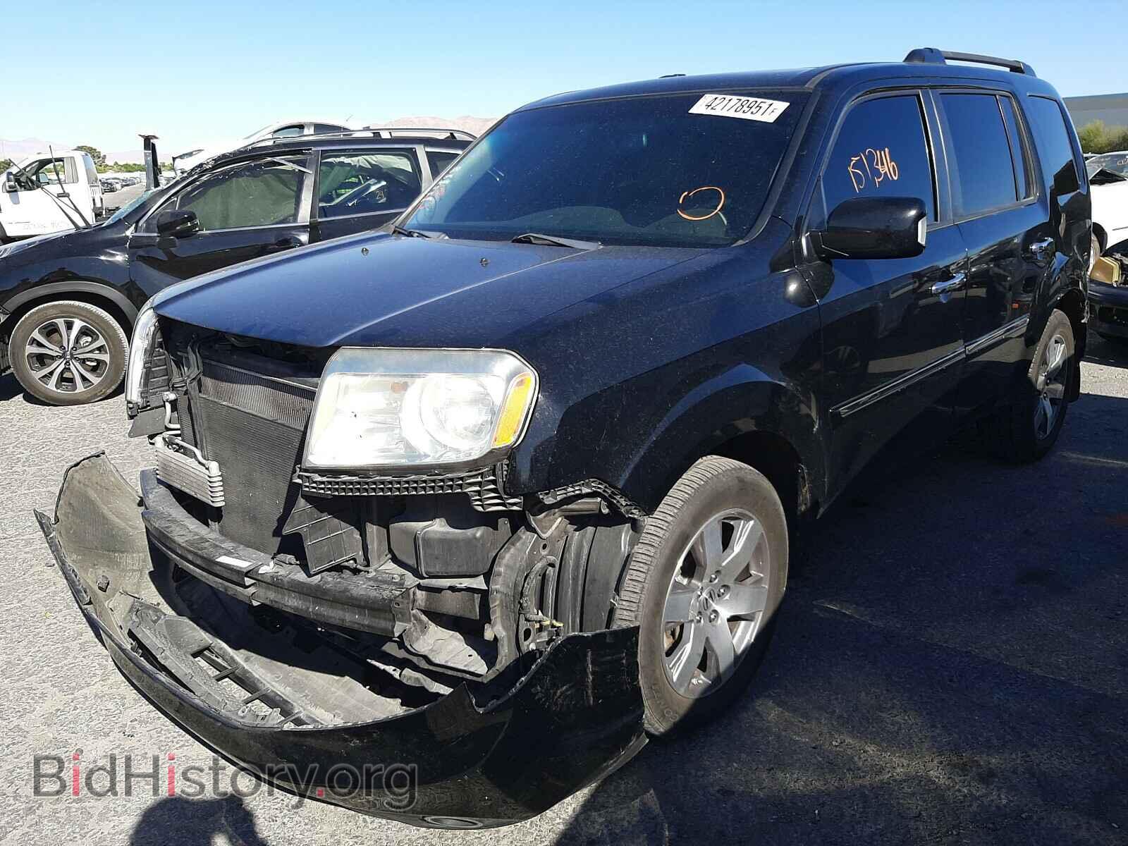 2013 HONDA PILOT - VIN: 5FNYF4H97DB062658 - Фото 2