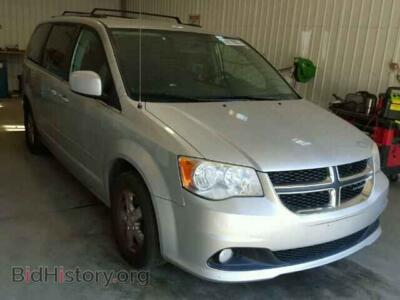 2011 Dodge CARAVAN Grand Cara, silver — VIN 2D4RN5DG9BR659882, Copart