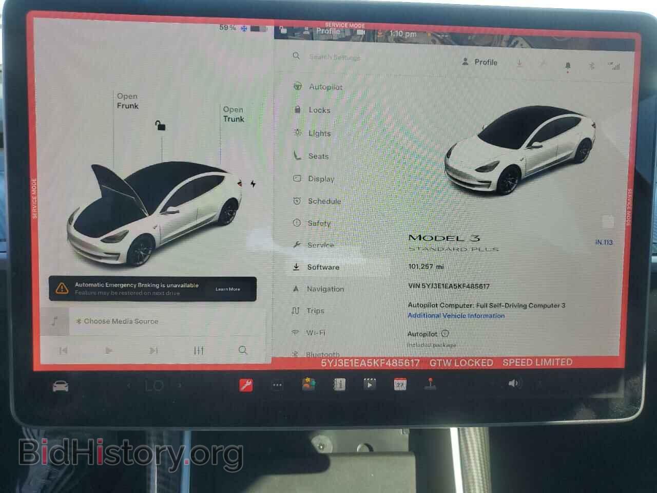 2019 TESLA MODEL 3 - VIN: 5YJ3E1EA5KF485617 - Photo 9