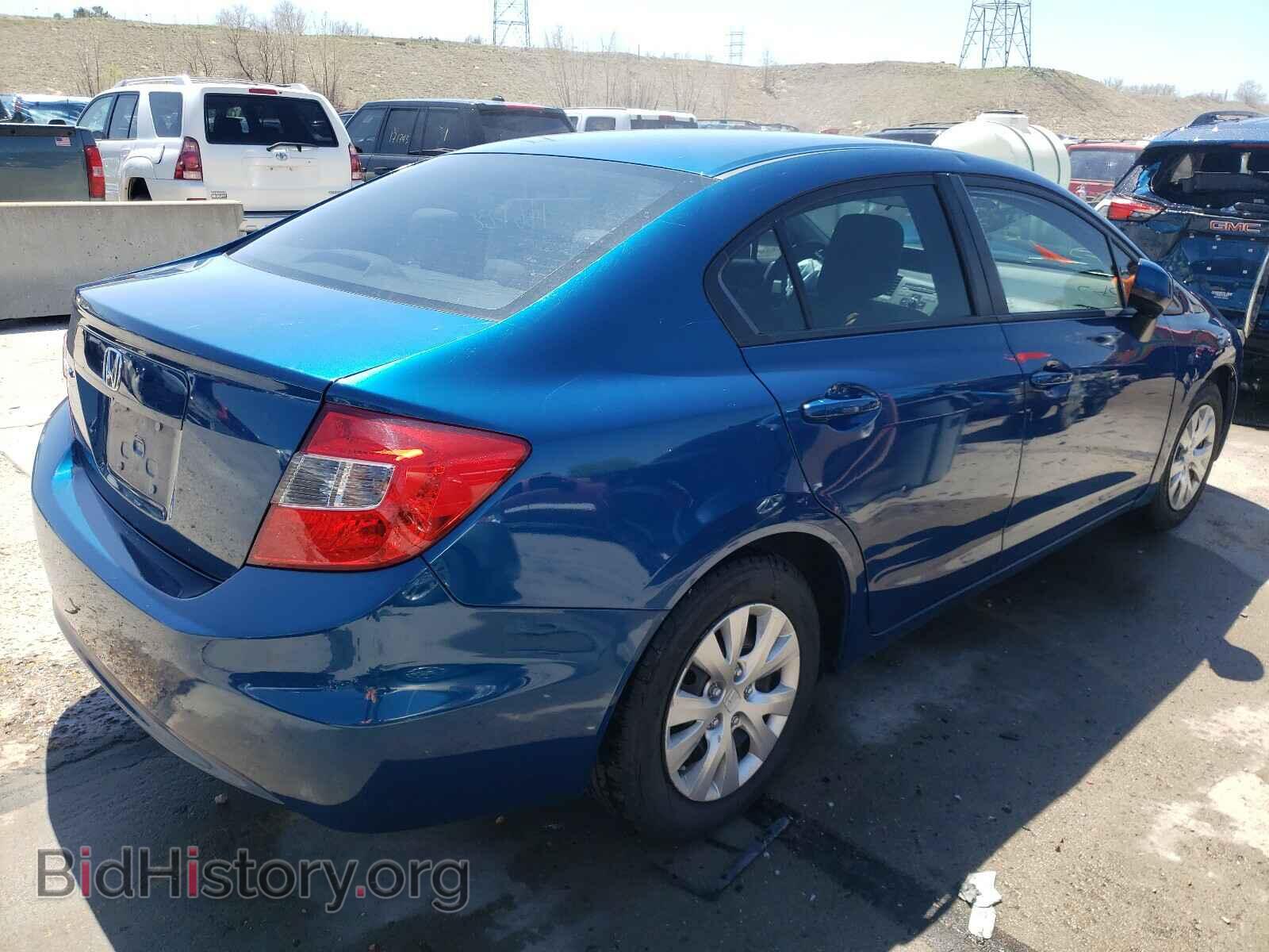 2012 HONDA CIVIC - VIN: 2HGFB2F58CH538546 - Фото 4