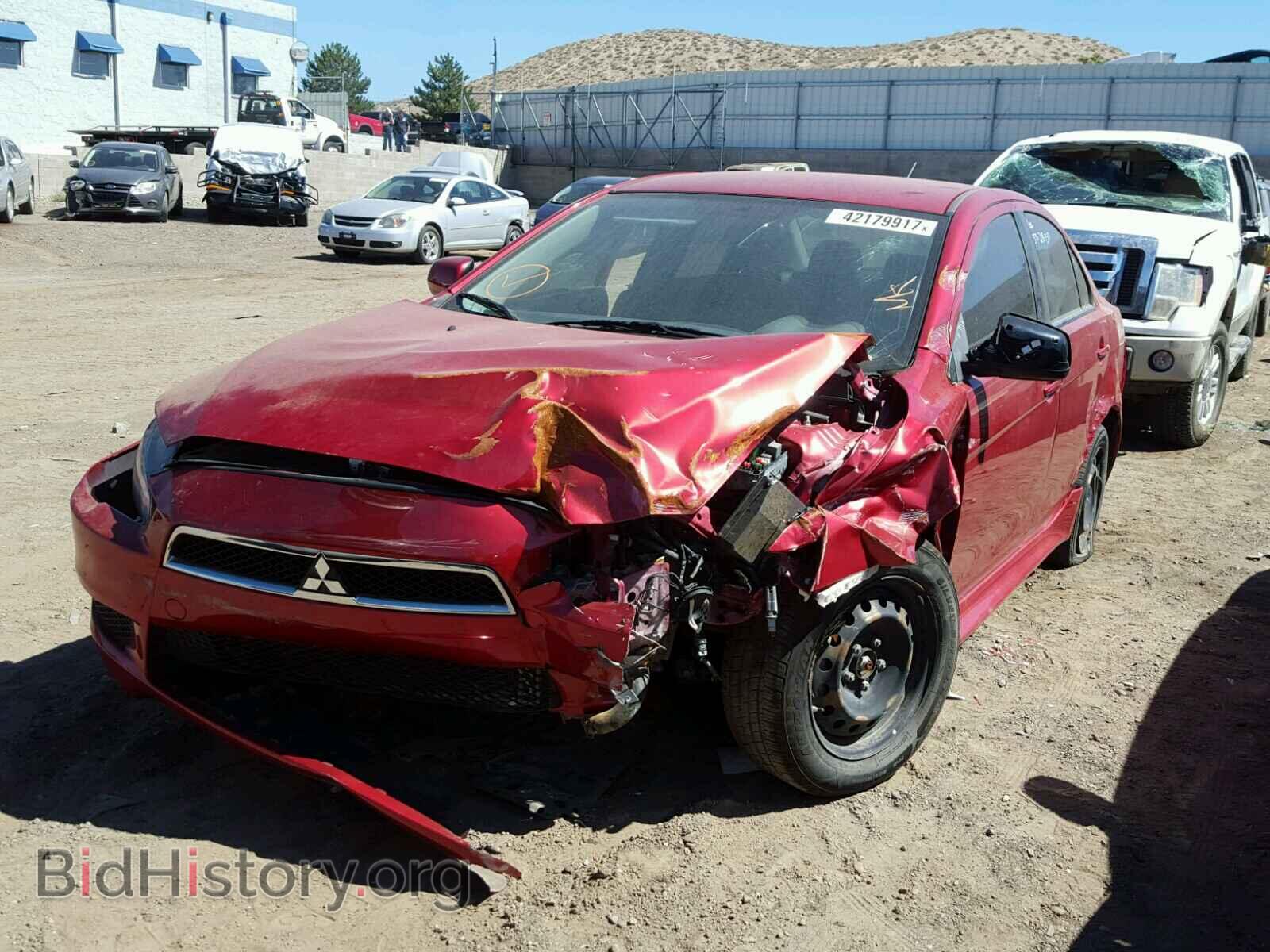 2014 MITSUBISHI LANCER - VIN: JA32U2FU8EU010910 - Фото 2