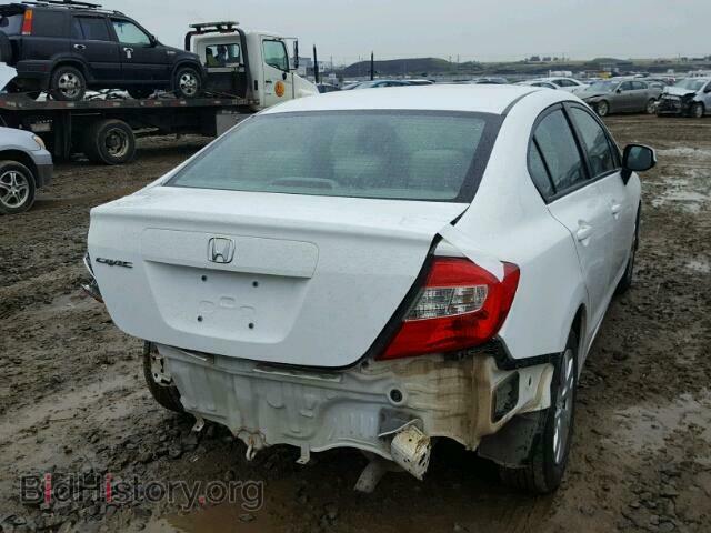 2012 HONDA CIVIC LX - VIN: 2HGFB2F42CH106980 - Фото 4