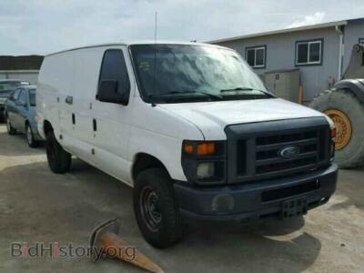 2008 Ford ECONOLINE, белый — VIN 1FTSE34L68DA57131, Copart