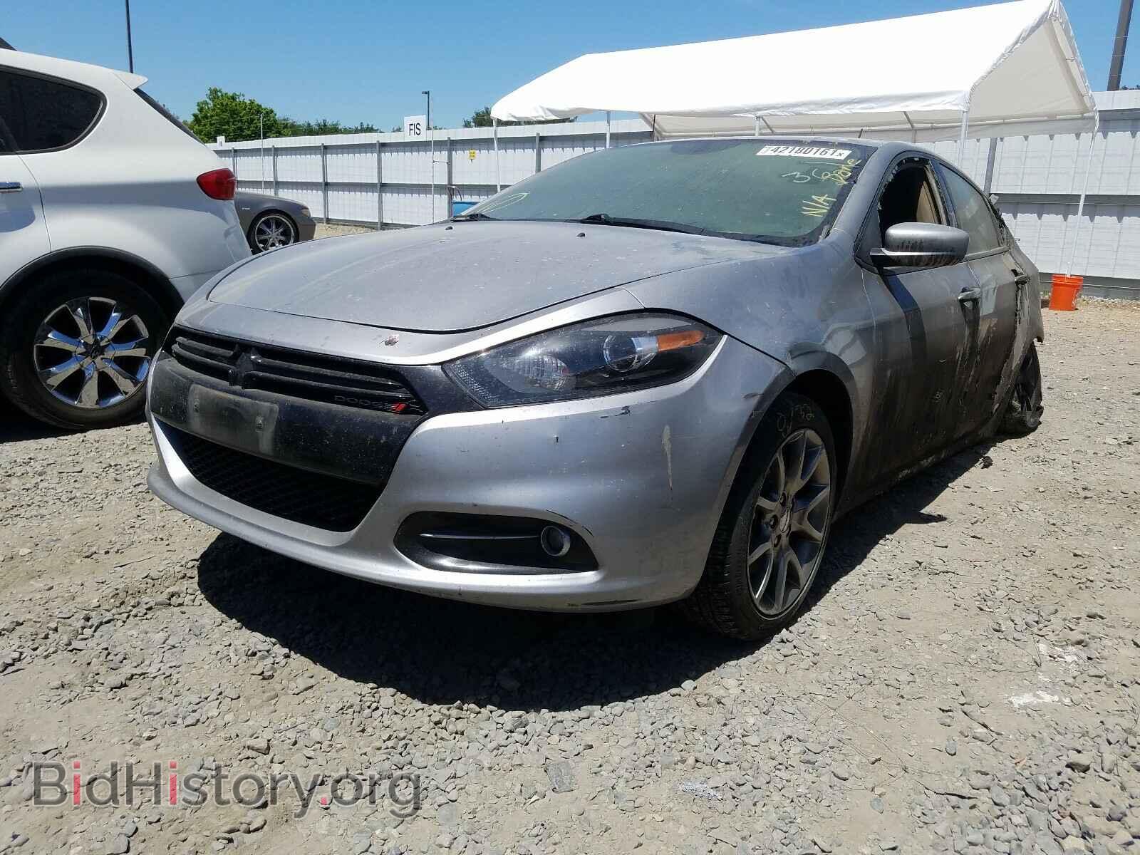 2014 DODGE DART - VIN: 1C3CDFBBXED732546 - Фото 2