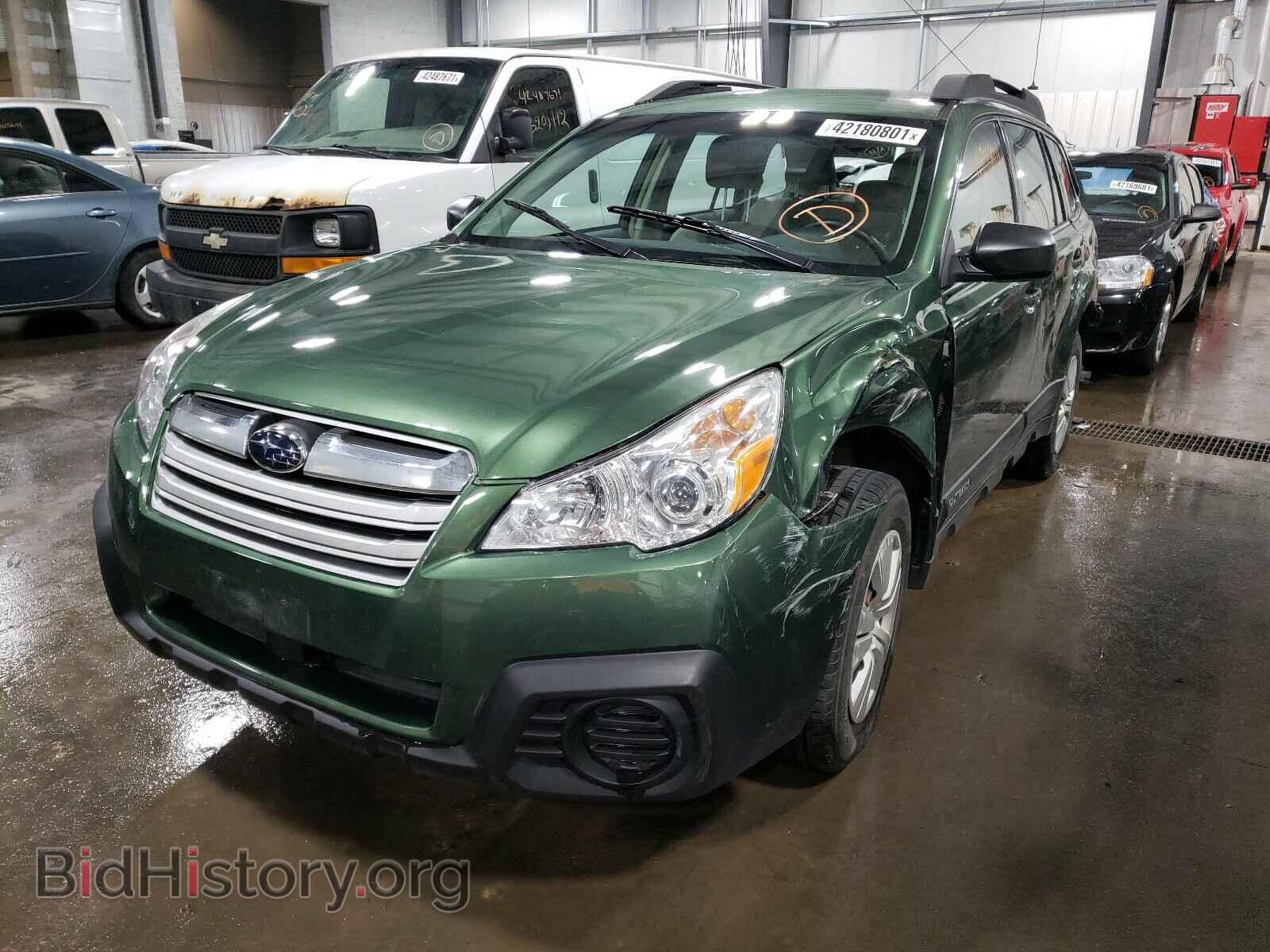 2013 SUBARU OUTBACK - VIN: 4S4BRBAC8D3250766 - Фото 2