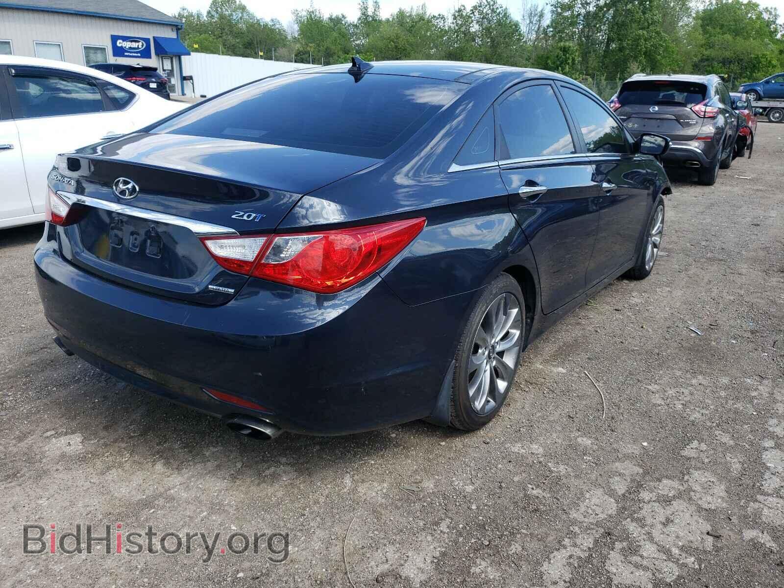 2012 HYUNDAI SONATA - VIN: 5NPEC4AB7CH370440 - Фото 4