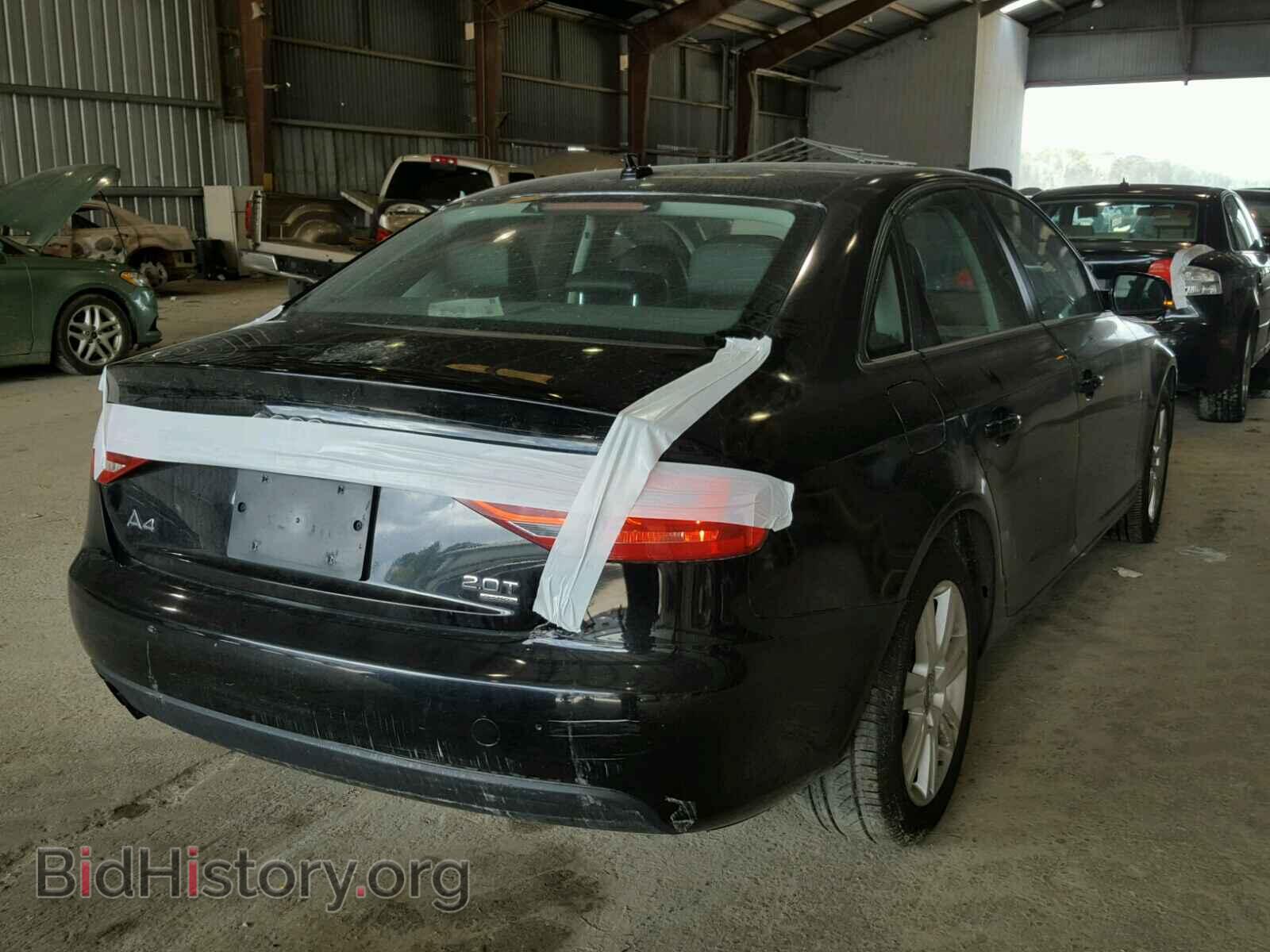 2012 AUDI A4 - VIN: WAUBFAFL2CN005333 - Фото 4