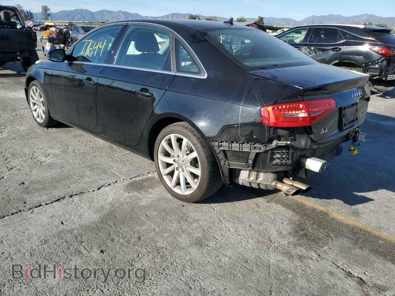 2013 AUDI A4 - VIN: WAUEFAFL7DN043560 - Фото 2