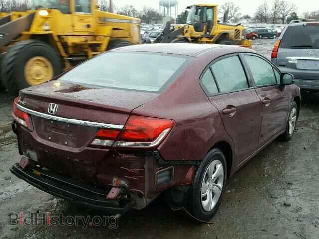 2013 HONDA CIVIC - VIN: 19XFB2F55DE246493 - Фото 4