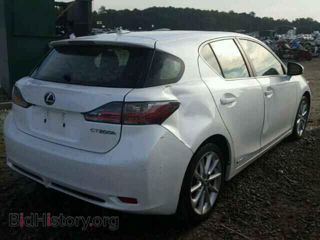 2011 LEXUS CT 200 - VIN: JTHKD5BH9B2029824 - Фото 4