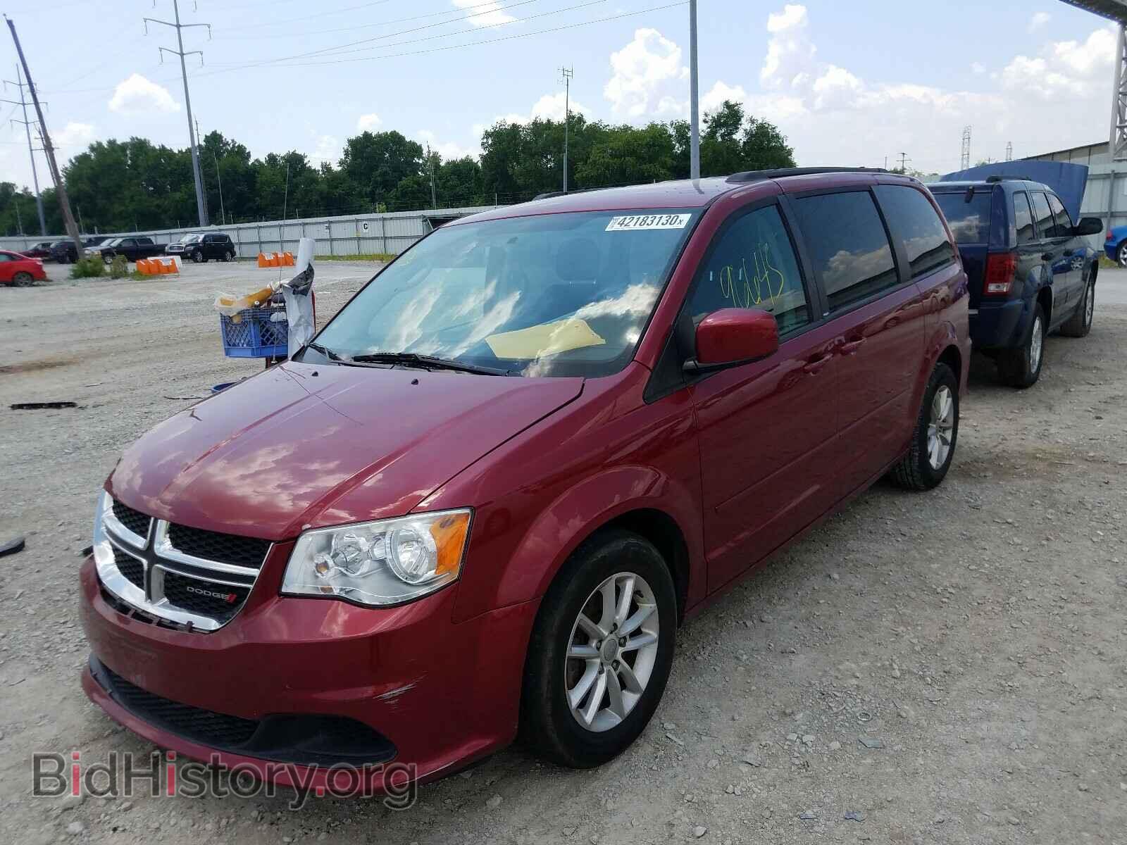 2014 DODGE CARAVAN - VIN: 2C4RDGCG7ER206345 - Фото 2