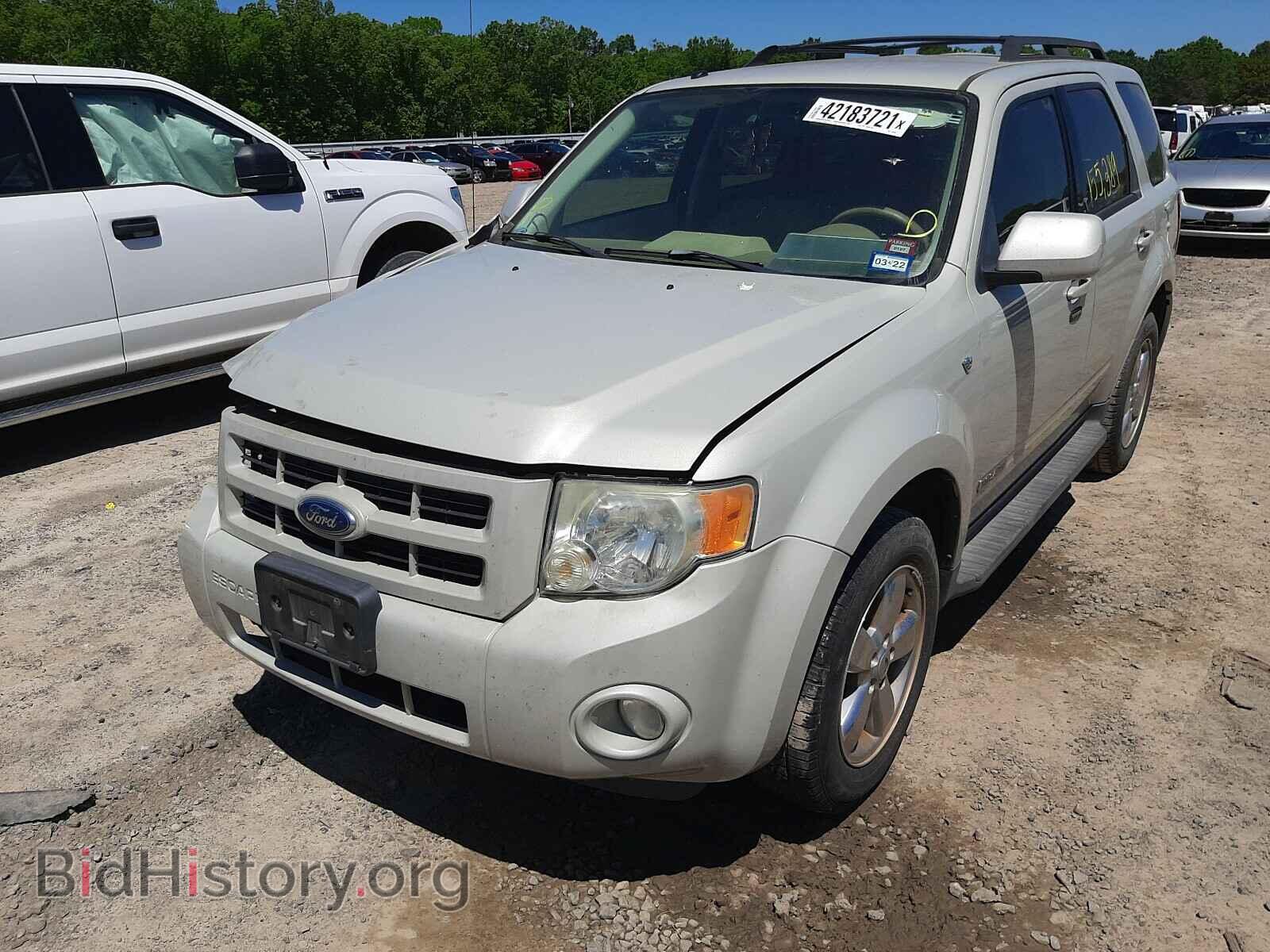 2008 FORD ESCAPE - VIN: 1FMCU04178KC69032 - Фото 2
