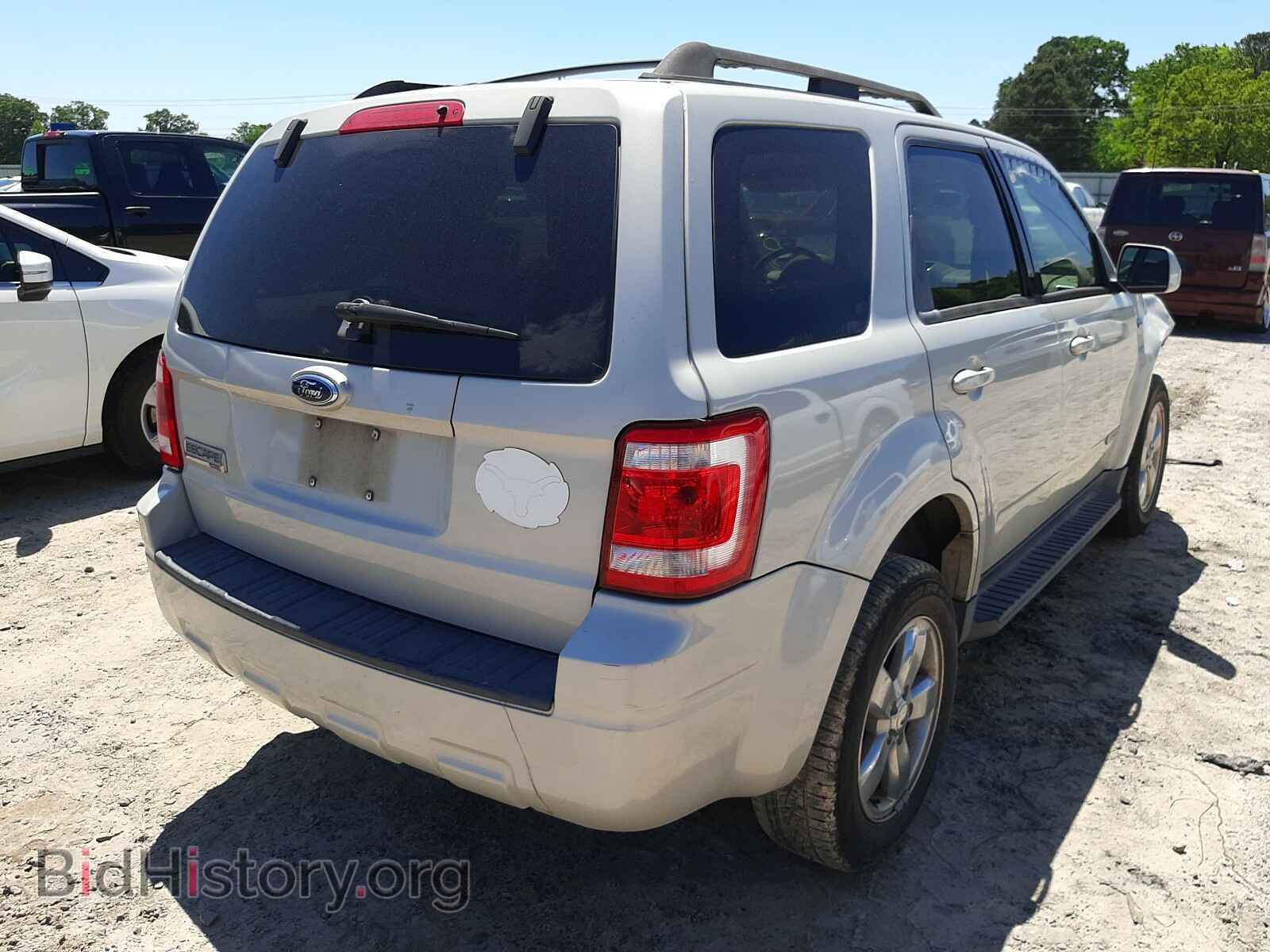 2008 FORD ESCAPE - VIN: 1FMCU04178KC69032 - Фото 4