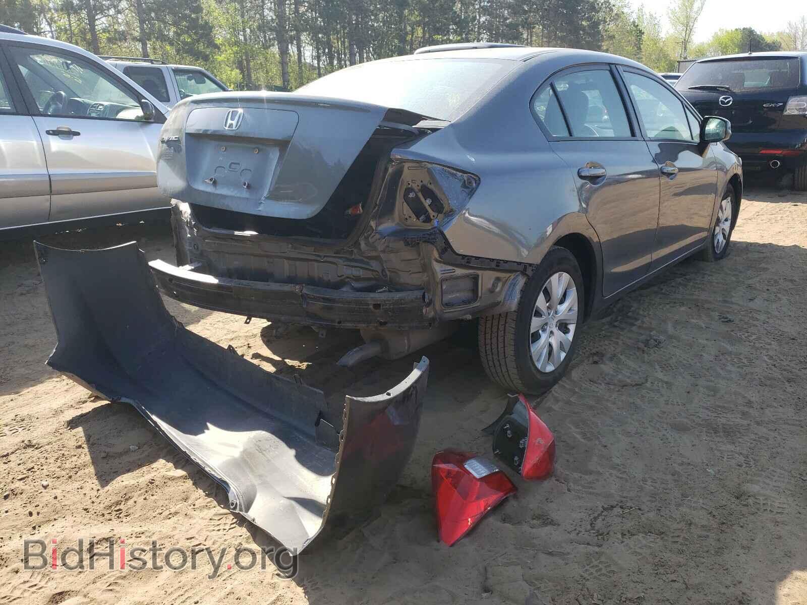 2012 HONDA CIVIC - VIN: 2HGFB2F57CH609204 - Photo 4