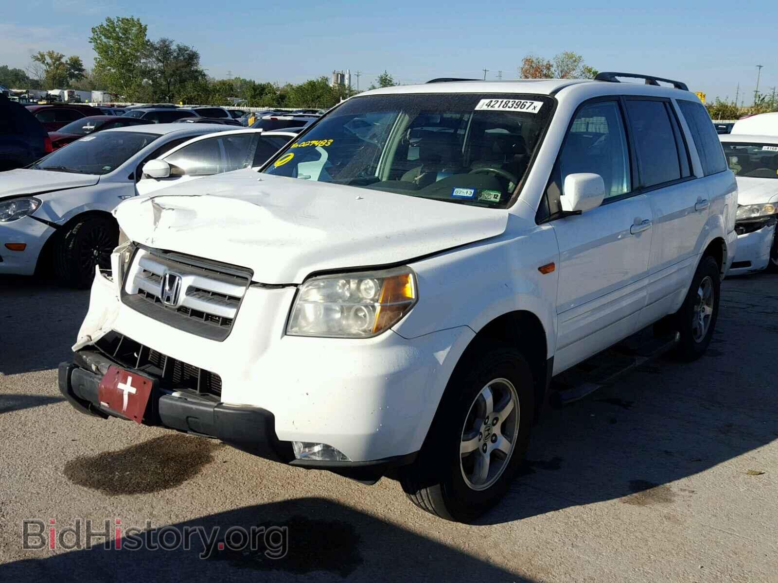 2006 HONDA PILOT - VIN: 5FNYF187X6B027483 - Фото 2