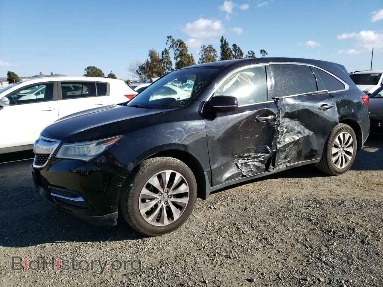 Photo 5FRYD3H49EB010629 - ACURA MDX 2014