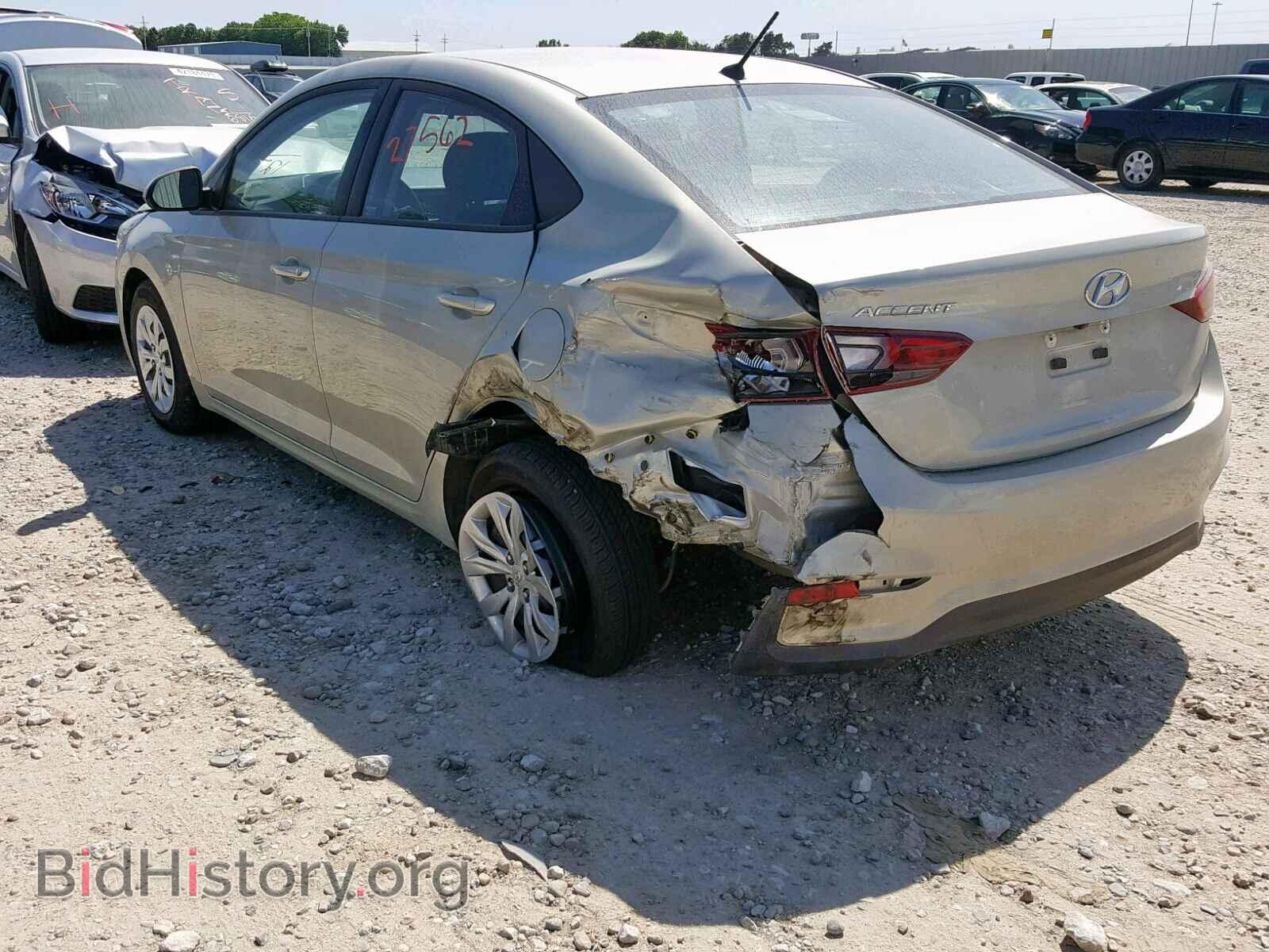 2018 HYUNDAI ACCENT - VIN: 3KPC24A37JE021279 - Фото 3