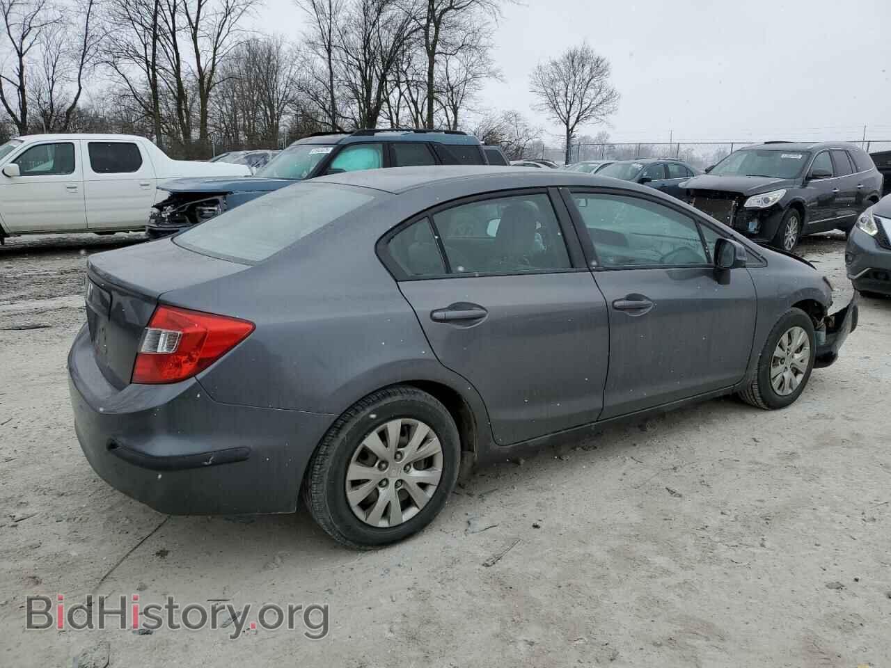 2012 HONDA CIVIC - VIN: 19XFB2F54CE335292 - Фото 3