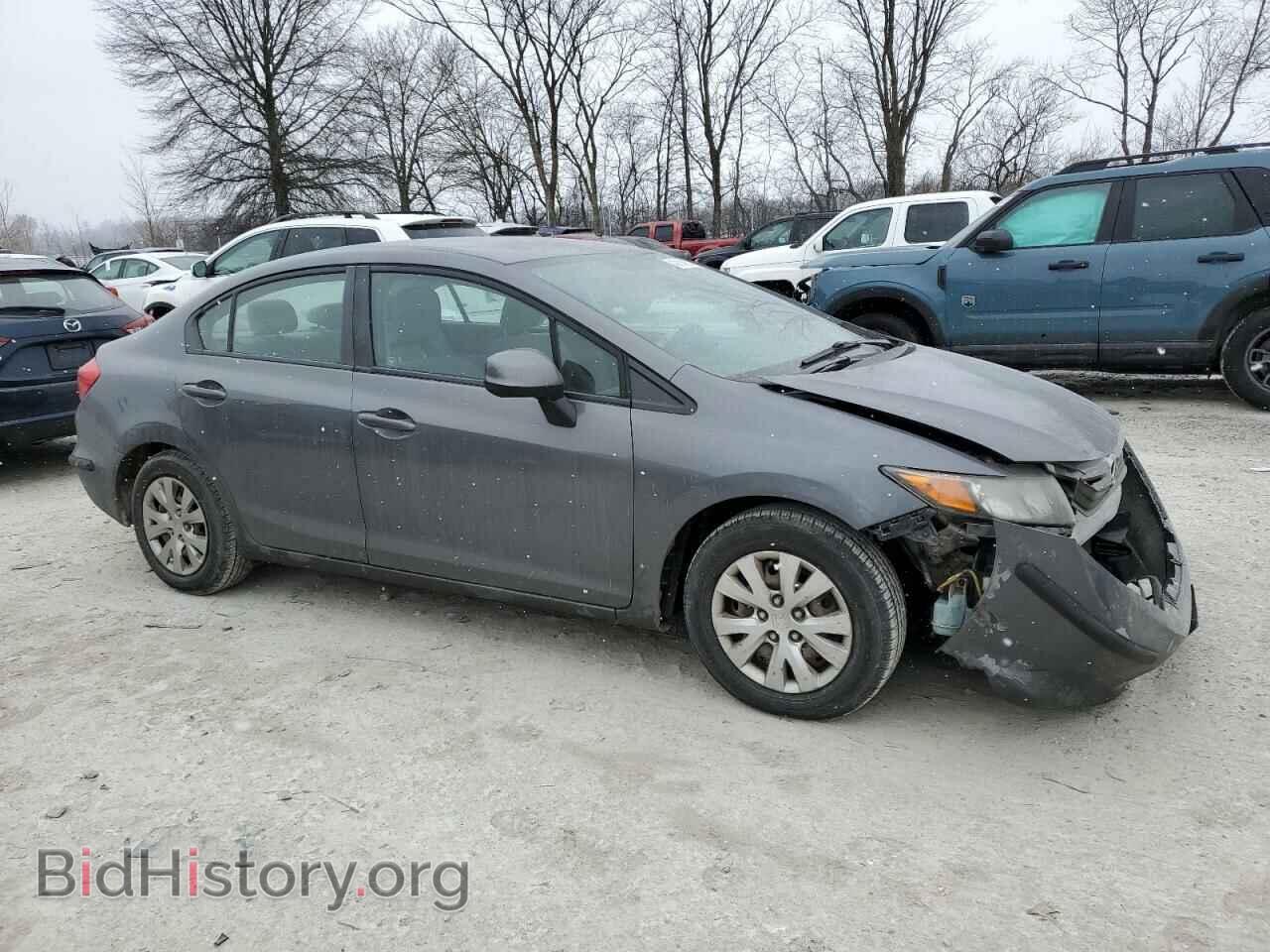 2012 HONDA CIVIC - VIN: 19XFB2F54CE335292 - Фото 4