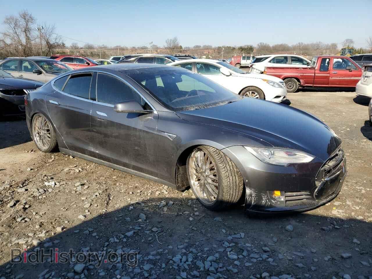 2015 TESLA MODEL S - VIN: 5YJSA1E46FF104221 - Photo 4
