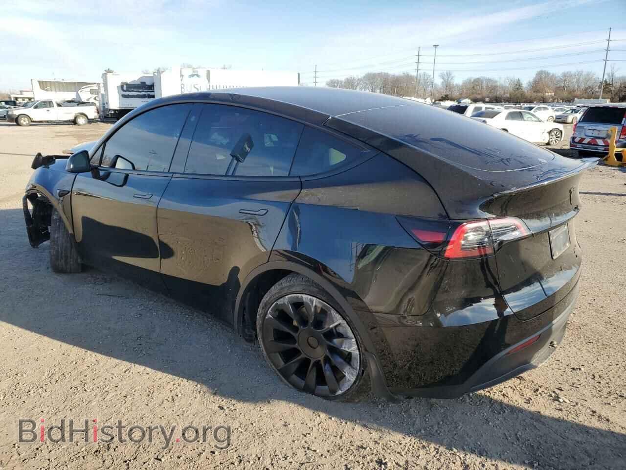 2022 TESLA MODEL Y - VIN: 7SAYGDEEXNF423187 - Фото 2