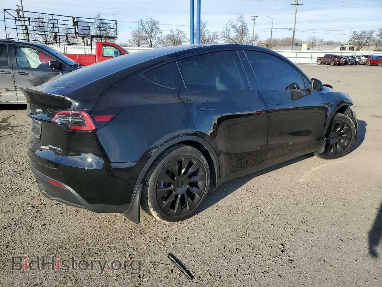 2022 TESLA MODEL Y - VIN: 7SAYGDEEXNF423187 - Фото 3