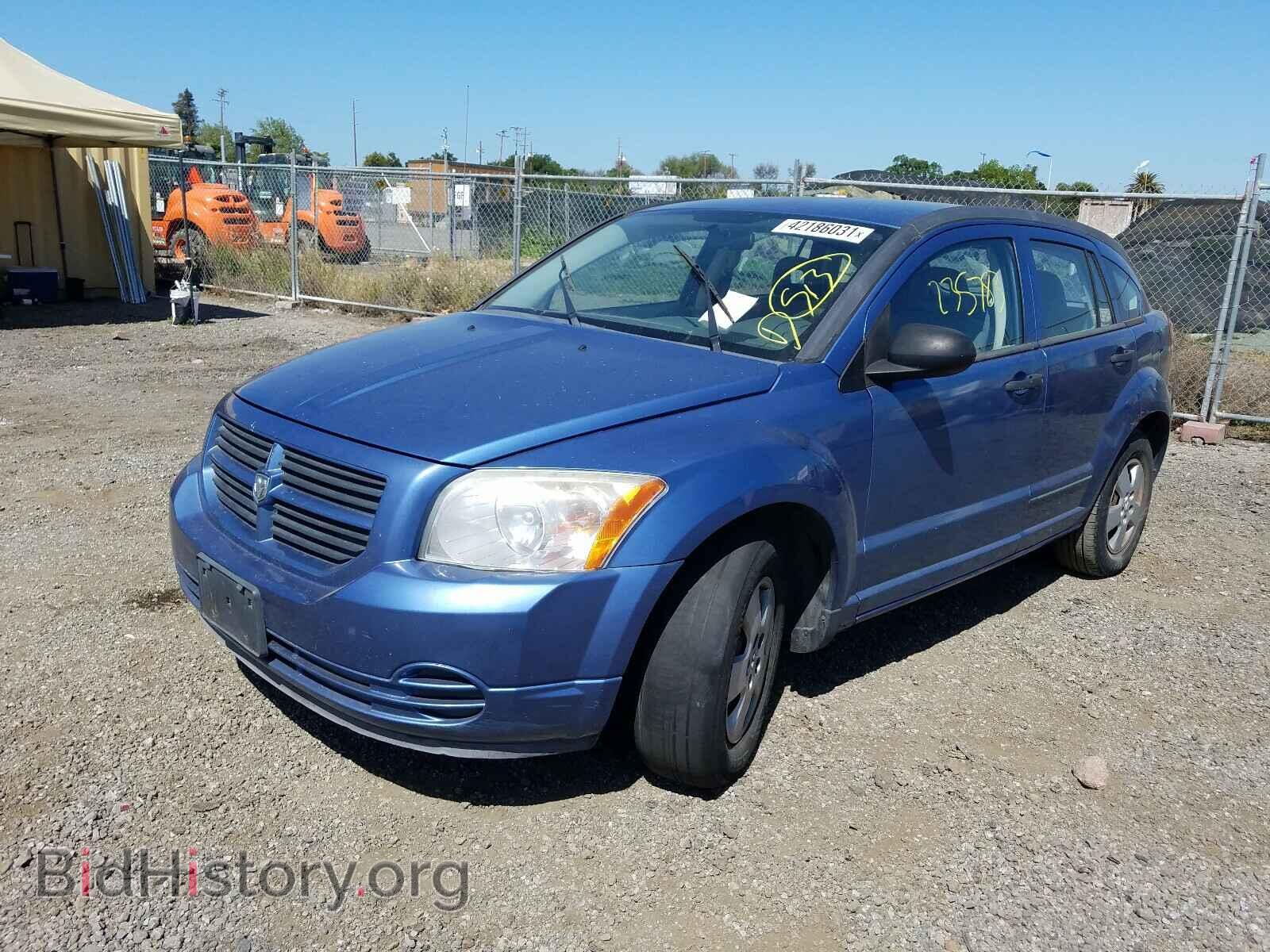 2007 DODGE CALIBER - VIN: 1B3HB28BX7D262238 - Фото 2
