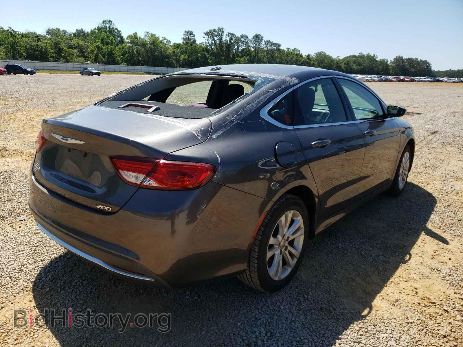 2015 CHRYSLER 200 - VIN: 1C3CCCAB2FN654326 - Фото 4