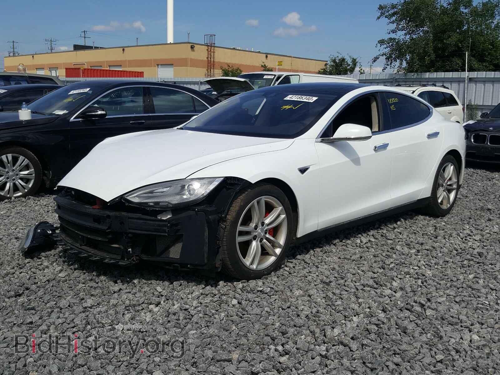 2015 TESLA MODEL S - VIN: 5YJSA1H44FF096129 - Photo 2