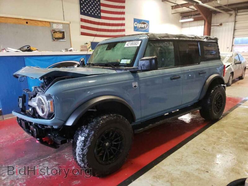 2021 Ford BRONCO Bronco BAS (VIN 1FMDE5BH9MLB02576) — фото 1 из 14, Copart, повреждение: передняя часть