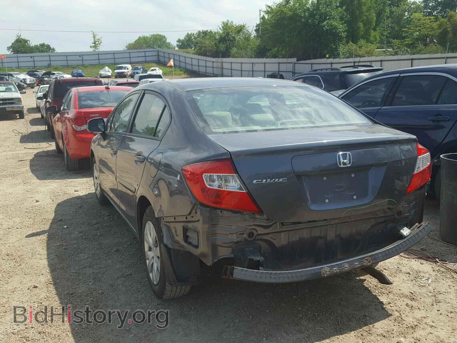 2012 HONDA CIVIC LX - VIN: 19XFB2F59CE041029 - Фото 3