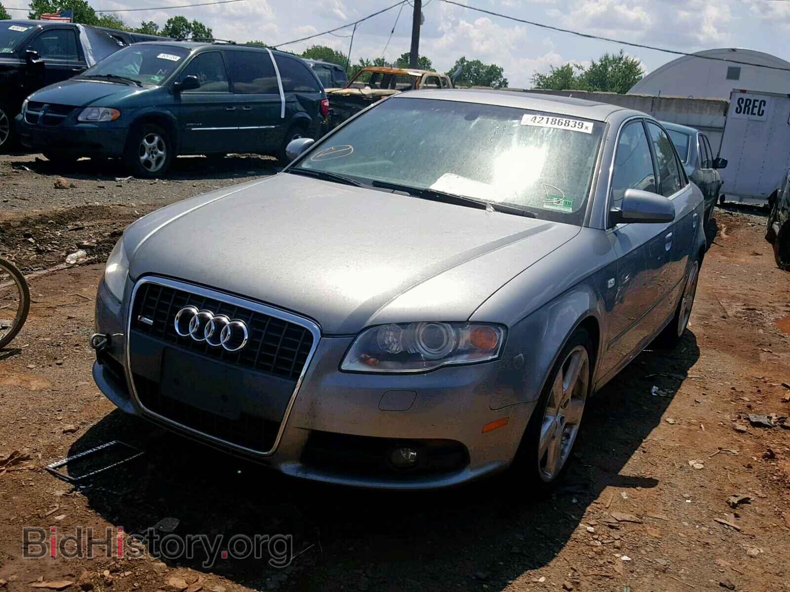 2008 AUDI A4 - VIN: WAUDH78EX8A056775 - Фото 2