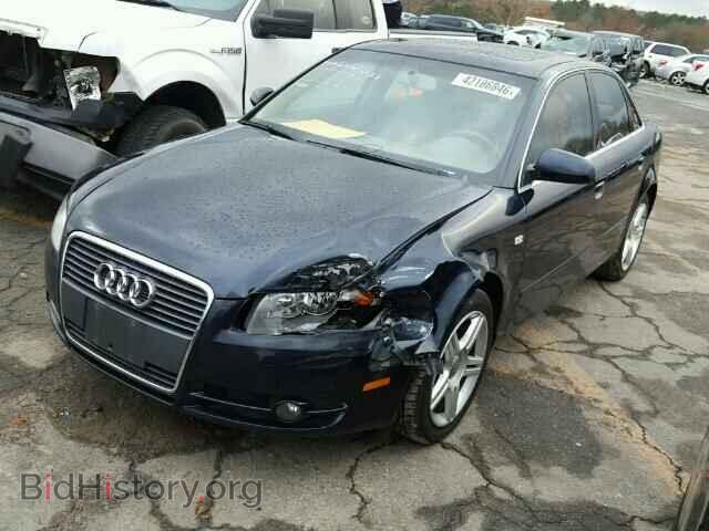 2007 AUDI A4 - VIN: WAUAF78E67A137733 - Фото 2