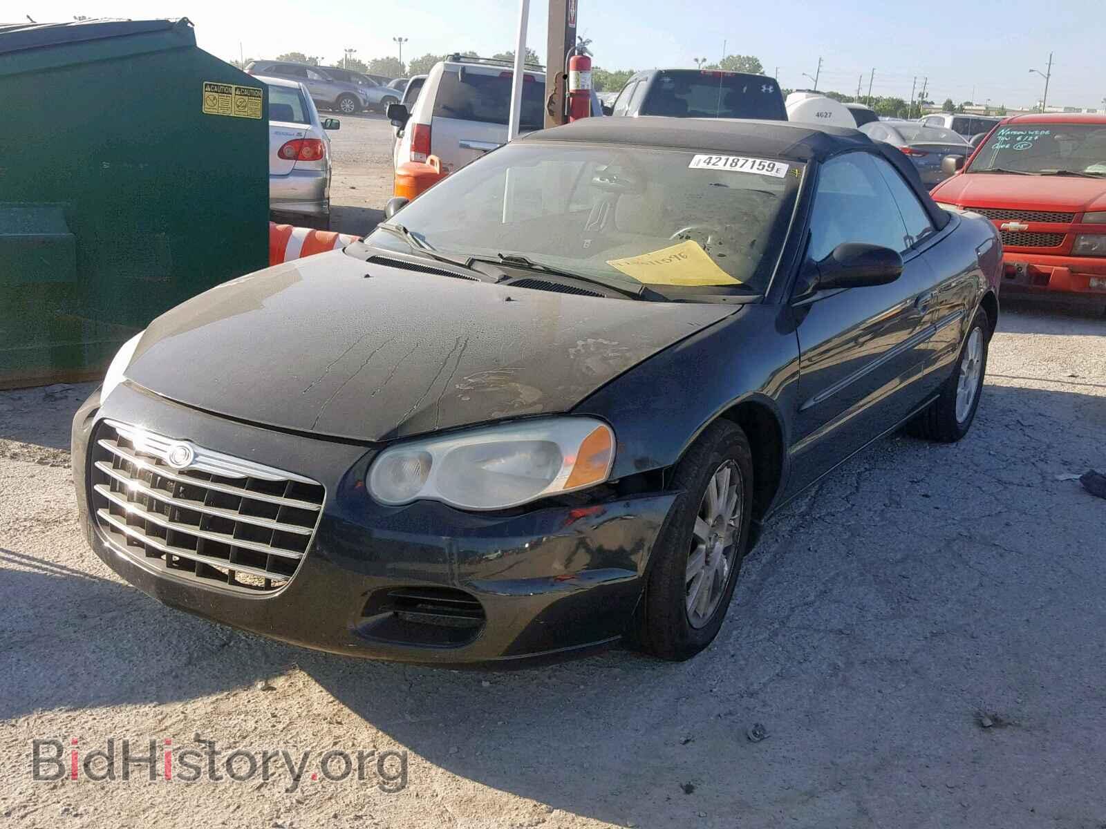 2004 CHRYSLER SEBRING - VIN: 1C3EL75R64N131900 - Фото 2
