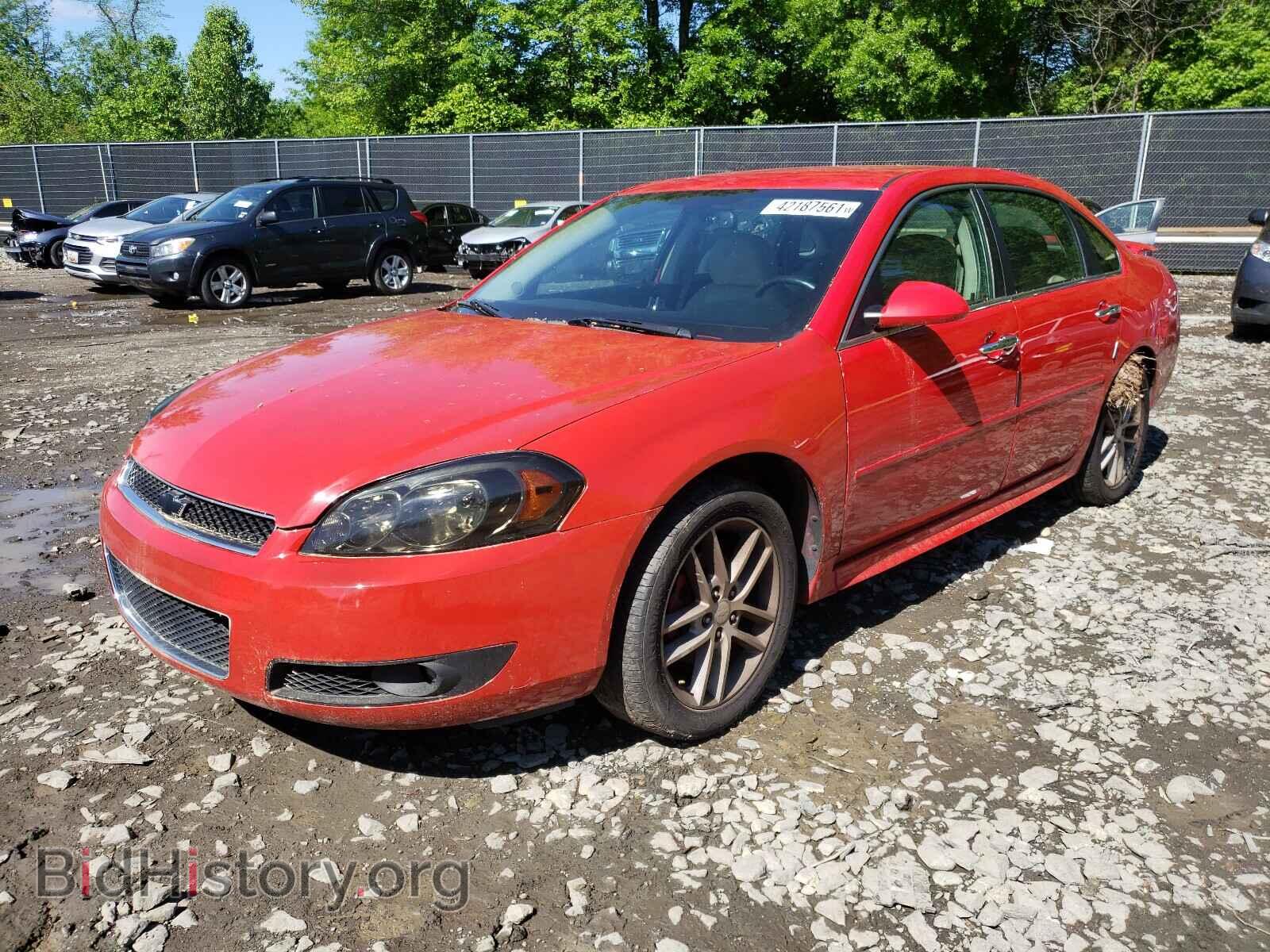 2013 CHEVROLET IMPALA - VIN: 2G1WC5E36D1161747 - Фото 2