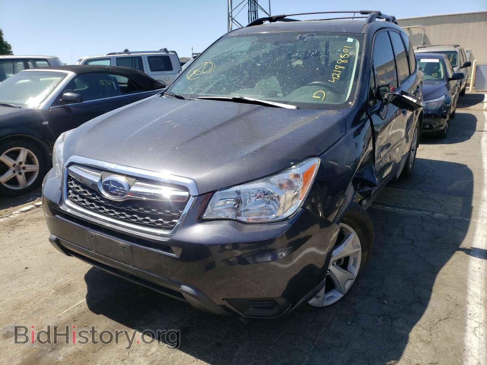 2015 SUBARU FORESTER - VIN: JF2SJADC8FH594865 - Фото 2