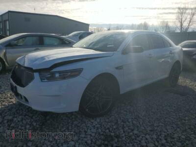 2015 Ford TAURUS Police Interceptor, белый — VIN 1FAHP2MK0FG180625, Copart