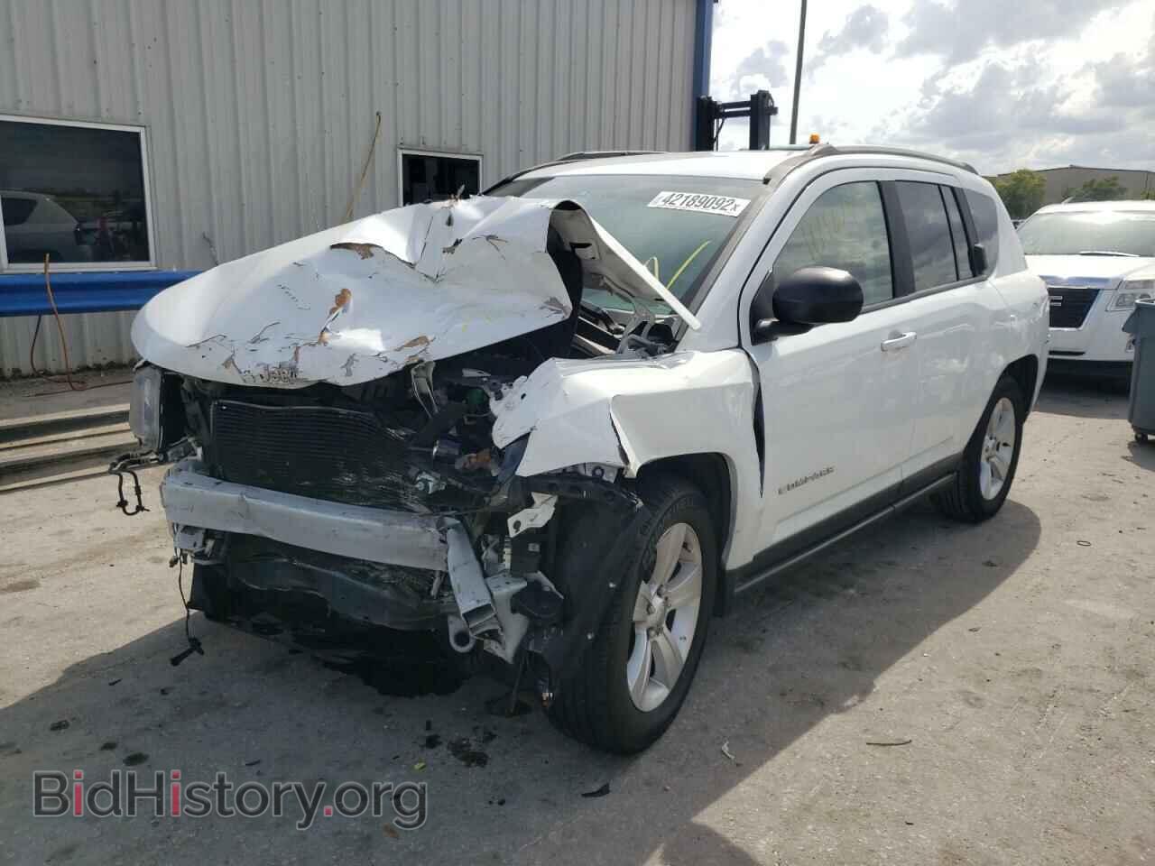 2016 JEEP COMPASS - VIN: 1C4NJCBA2GD665110 - Фото 2